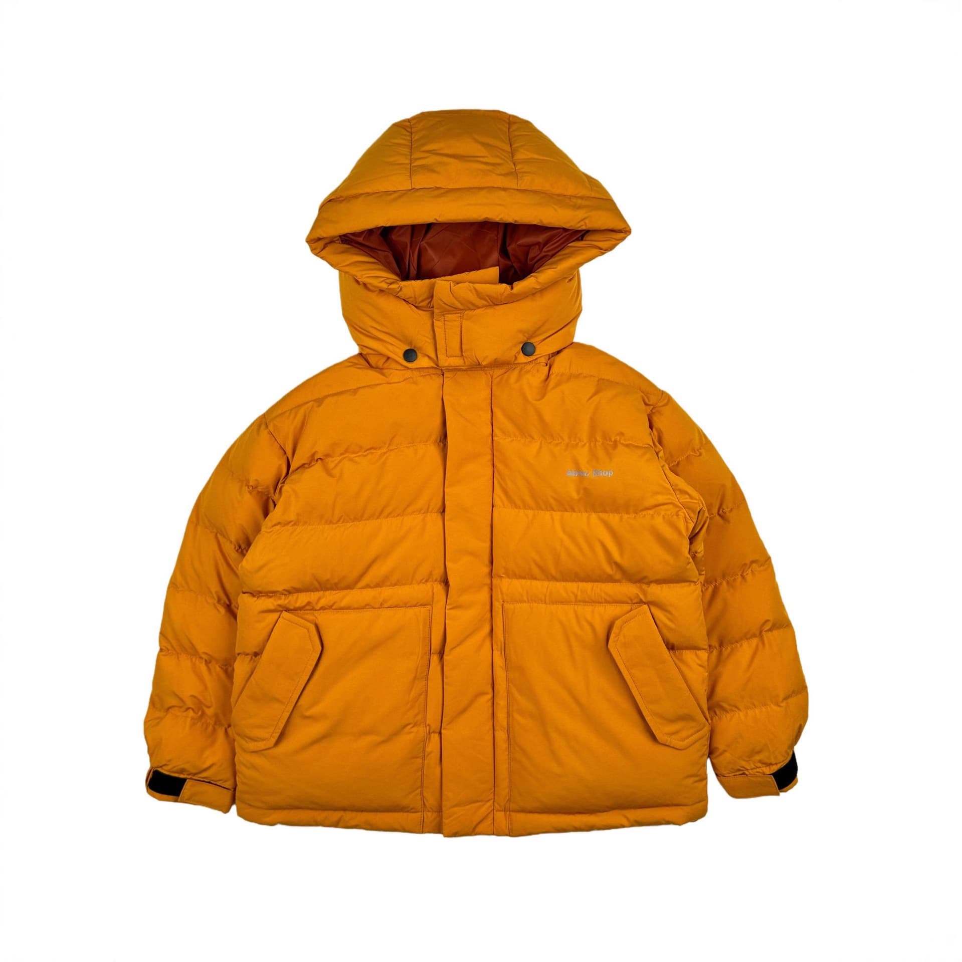 Japanese Unisex Kids Parent-Child Loose Detachable Hood White Duck Down Jacket