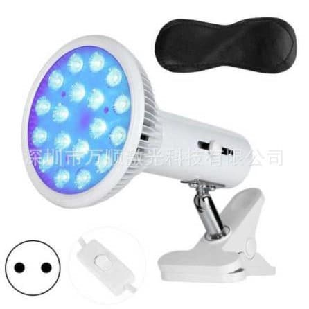 18-LED High-Power Blue Light Therapy Lamp for Newborns, 18W 36W 54W 72W, Whitening, Spot Removal, Acne Treatment