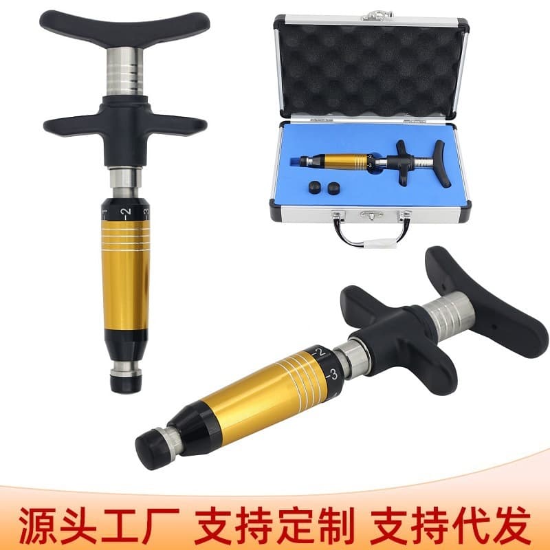 Manual bone-setting gun, American chiropractic gun, spine correction acupoint massage, rehabilitation gun, spine activator, cross-border exclusive supply