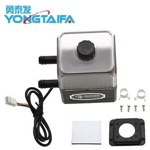 Ultra-Quiet Water Pump Silent SC-300T Water Cooling Pump Ceramic Bearing New Model DC12V with Light