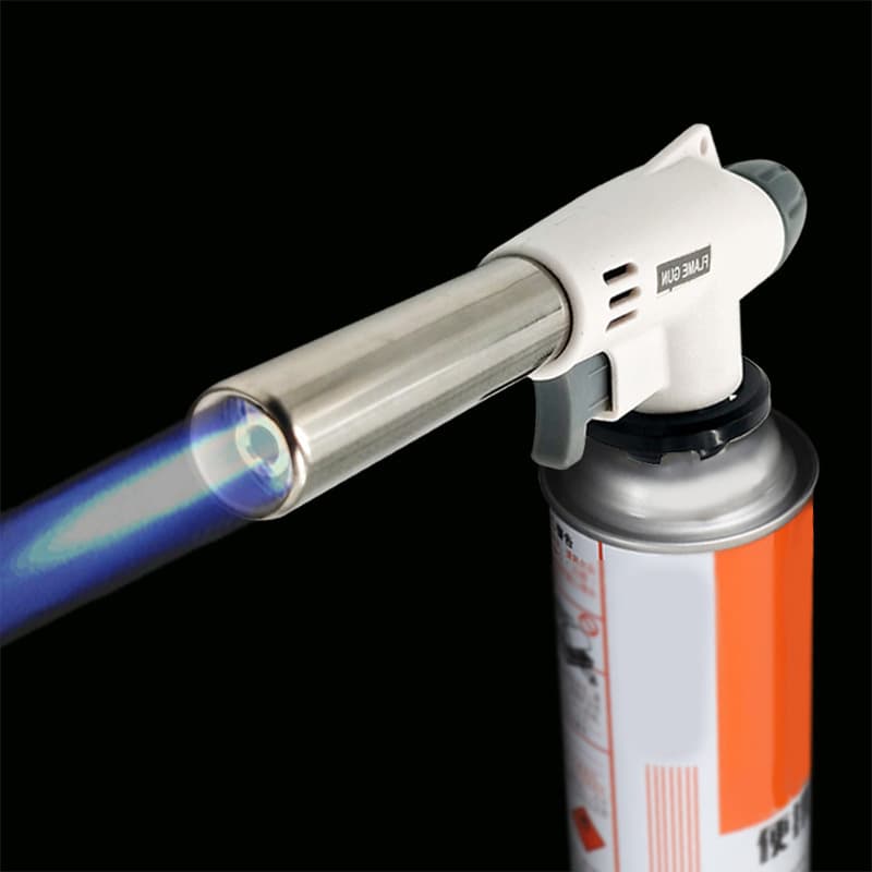 Cartridge Flame Gun for Pig Hair Singeing, Home Use Flame Thrower, Meat Roasting Torch Ignition