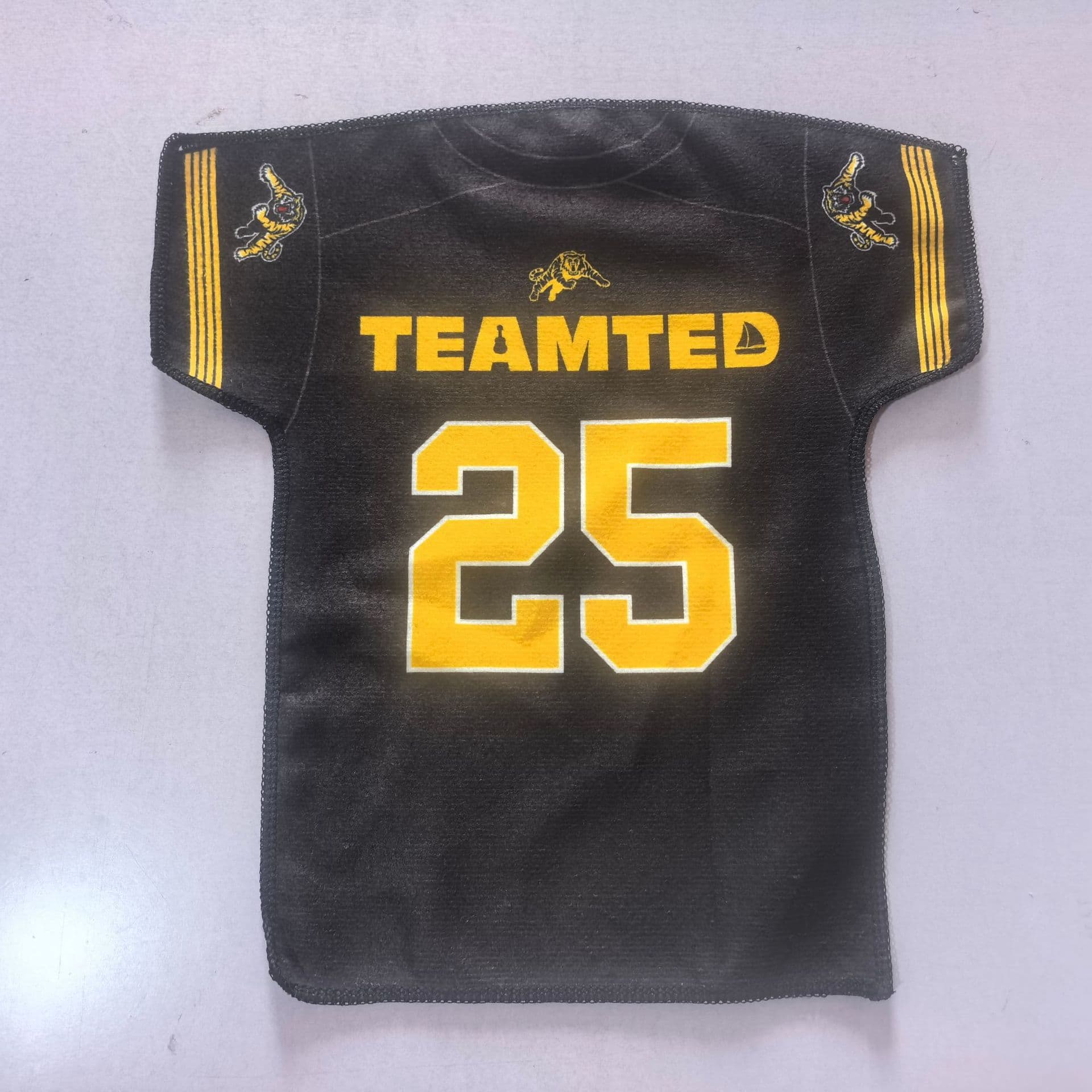 Cross-border microfiber printed rally towel, foreign trade sports event support beach towel, all-polyester heat transfer