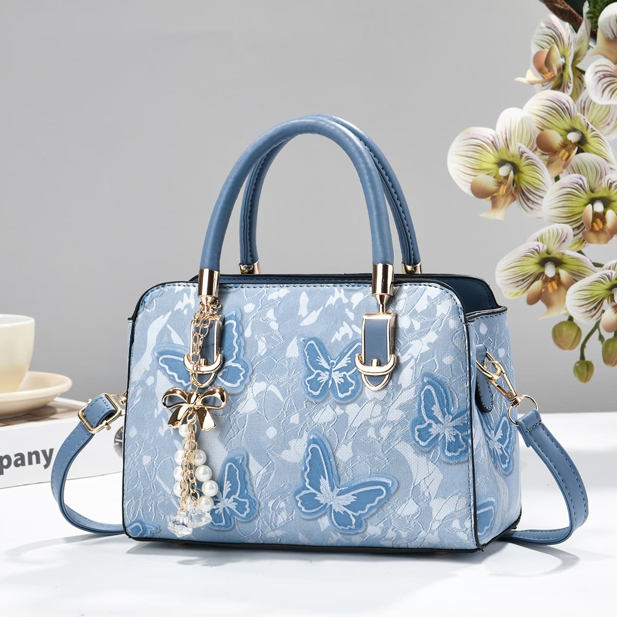 Unique Butterfly Tote Bag for Women 2026 New Style High-End Fashion Handbag and Crossbody Bag Large Capacity Shoulder Bag