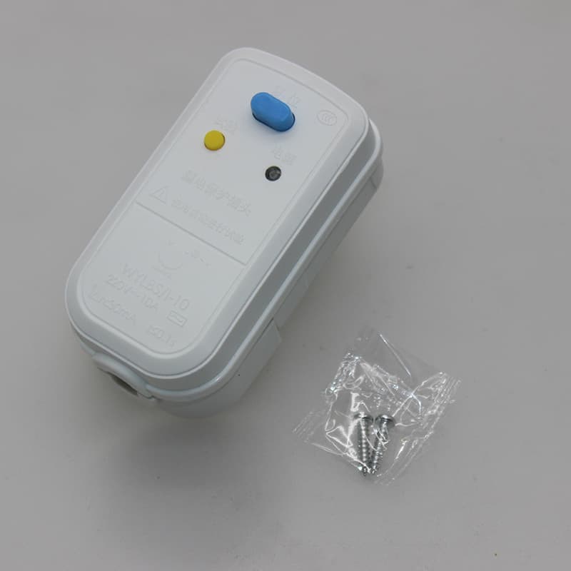 Leakage Protection Plug 10A Leakage Protection Plug Electric Water Heater Solar Water Heater Water Pump Universal Leakage Protection