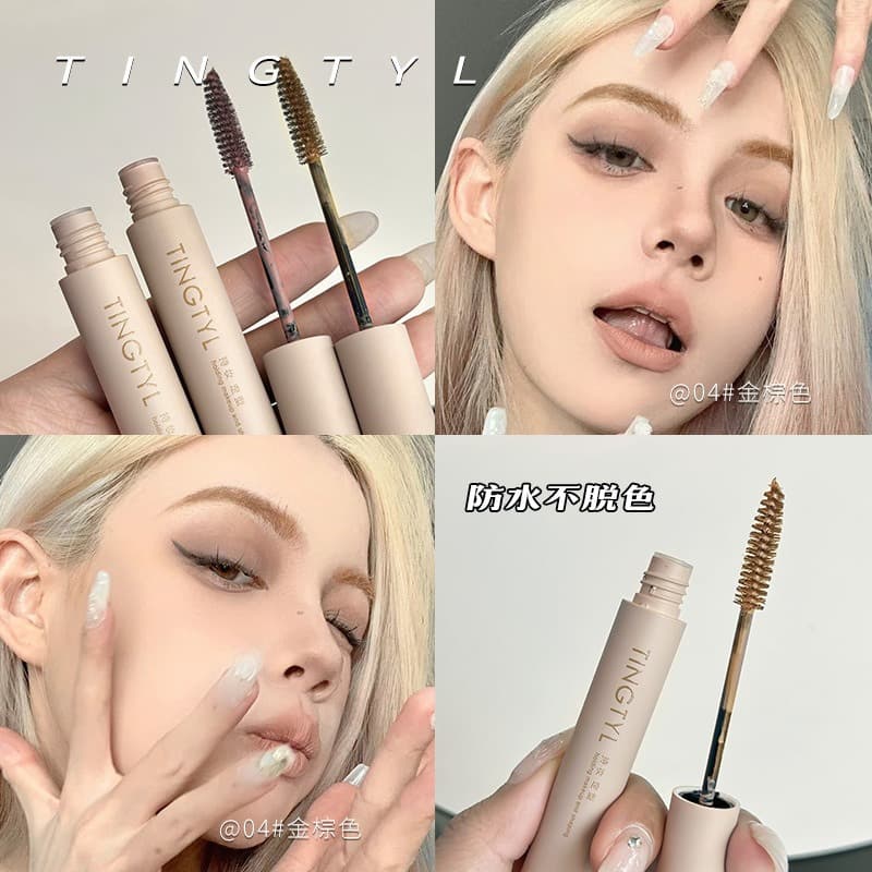 TINTYL Platinum Light Eyebrow Gloss Waterproof Long-lasting Non-smudging Natural Wild Eyebrow Mascara Easy Application