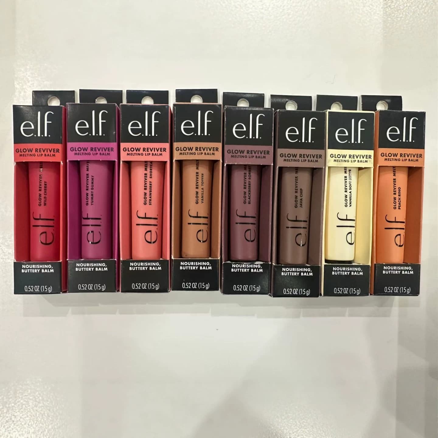 Cross-border new product elf lip glaze Glow Reviver Melting Lip Balm colored scented lip balm