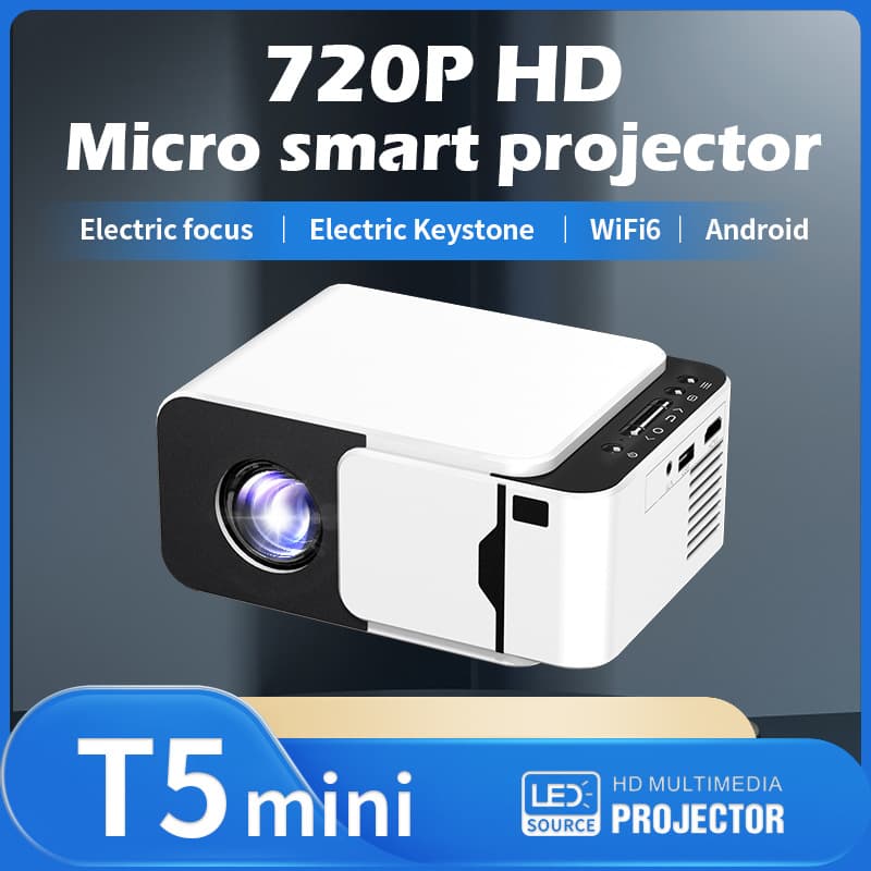T5mini Android Home HD Projector Mini Portable Smartphone Home Theater Projection