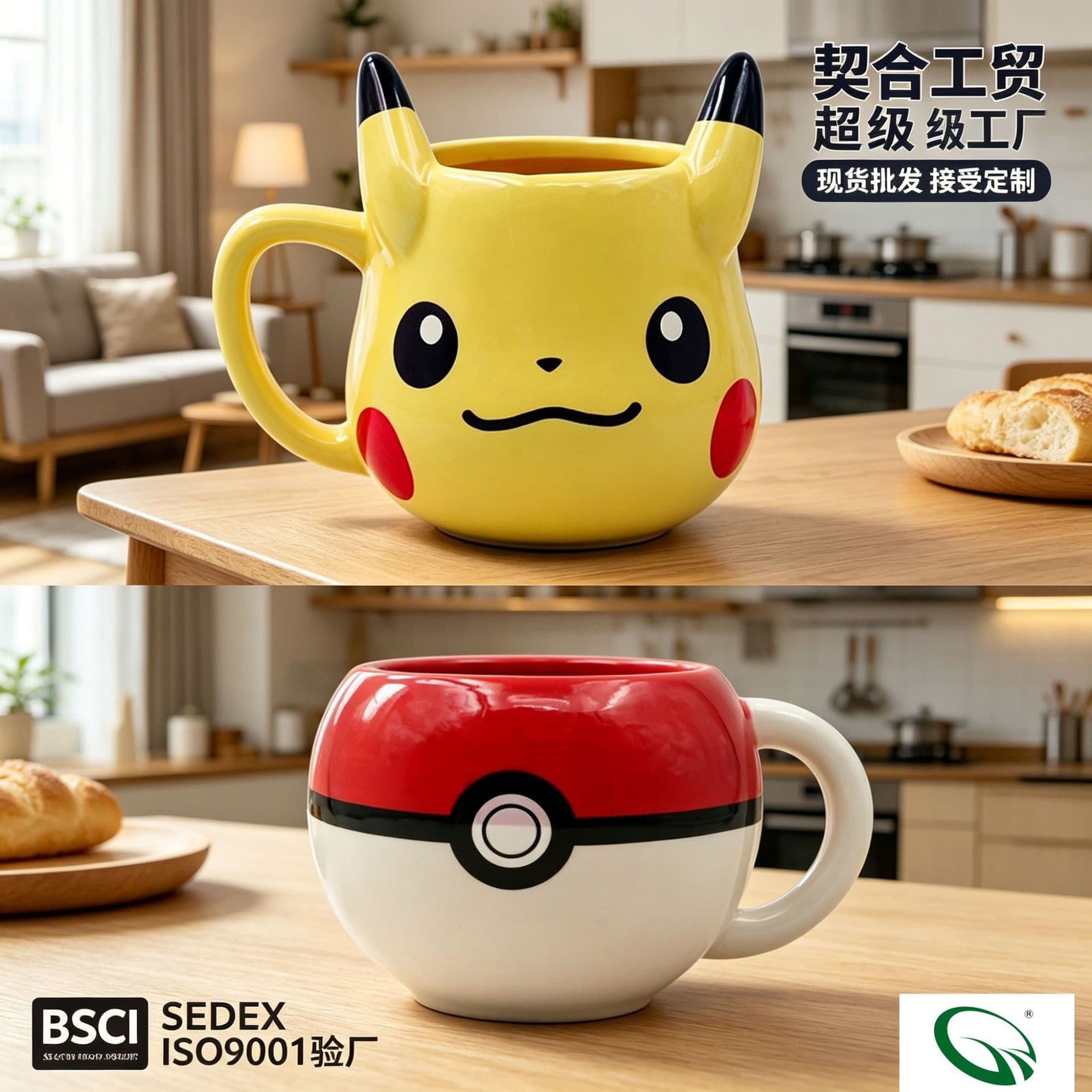 Ceramic Cup Pokemon Pikachu Ball Cute Cartoon Girls Mug Children Water Cup Birthday Gift Ideal for Friends Family Couples