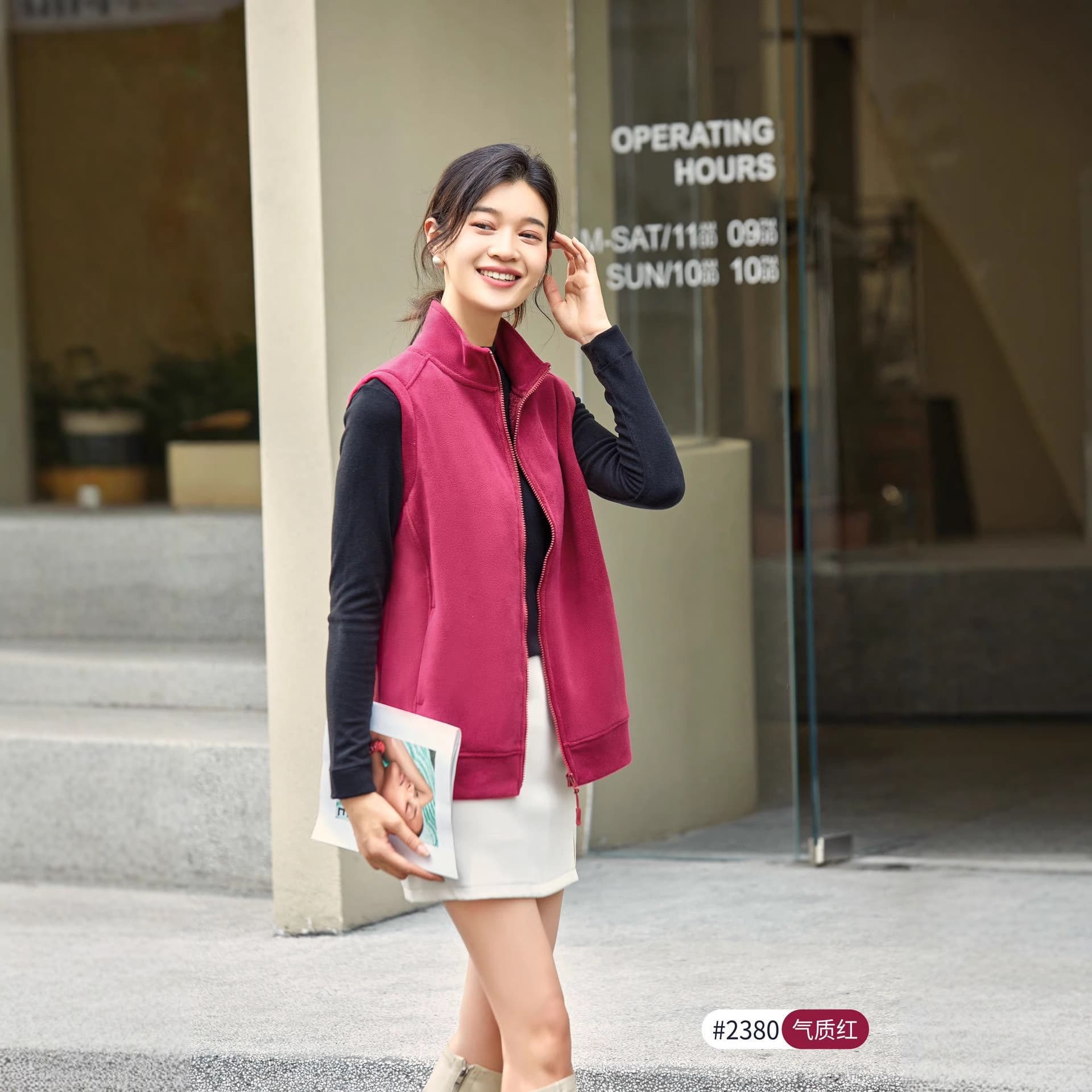 Velvet Mammy zipper good color -- don't Yunjian vest 2380-1 winter middle-aged and elderly men and women wear outdoor home warm vest