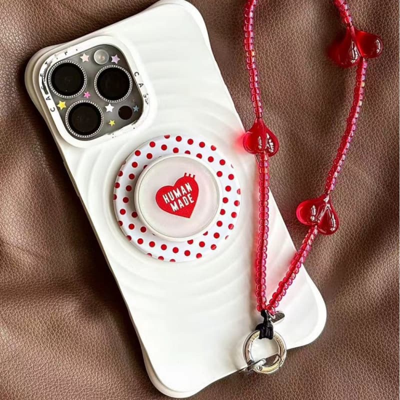 Zhao Lusi Same Style Pure White Wave Magnetic Phone Case Liquid Silicone Compatible with iPhone 17 Pro Max/iPhone