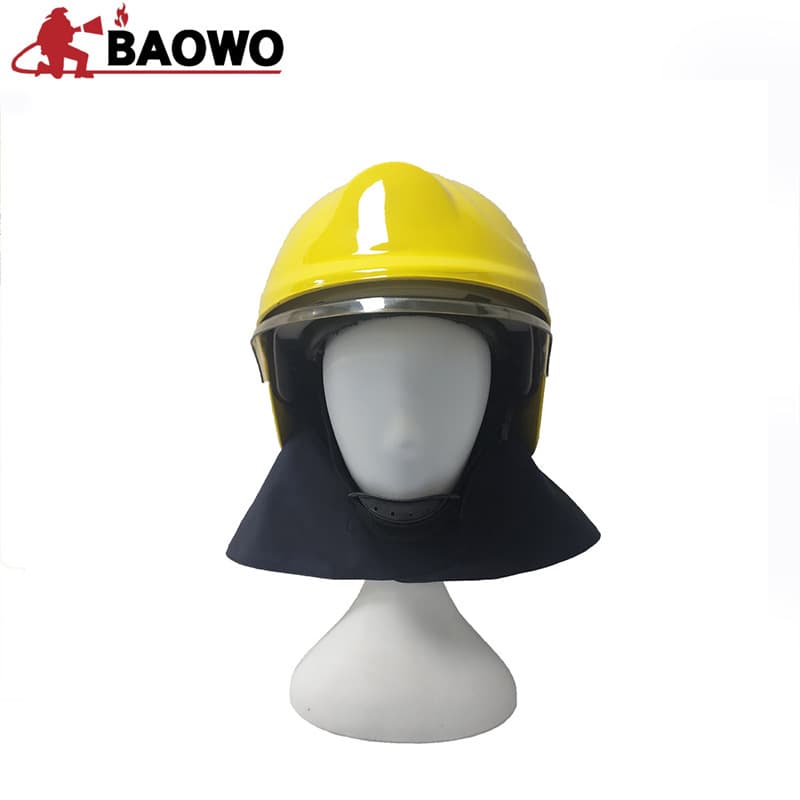 Fire Rescue Protective Helmet European Full Helmet High Temperature Resistant Anti-Smash Firefighter Rescue Safety Helmet