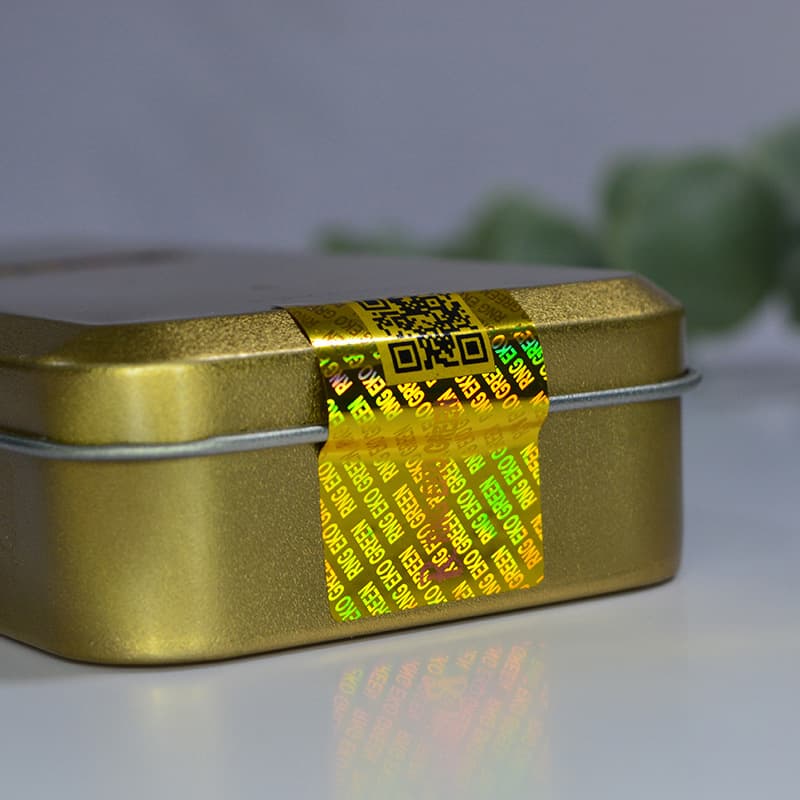 Laser VOID Holographic Sticker Tamper-Evident One-Time Label Anti-Counterfeit Hologram Adhesive Label Custom