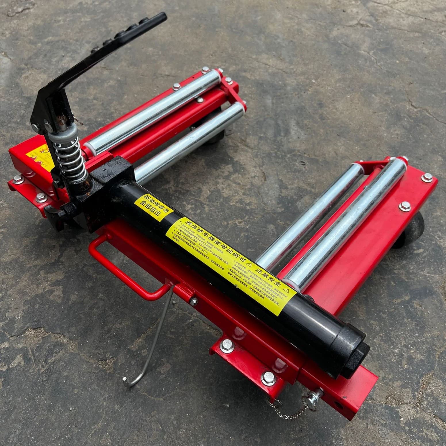 Hydraulic Universal Auxiliary Trolley for Tow Truck, Car Hydraulic Mover, Vehicle Relocation Tool