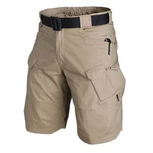 Men's Summer Abrasion-Resistant Breathable Moisture-Wicking Tactical Shorts Casual Outdoor Work Shorts with Belt, Drop Shipping Available
