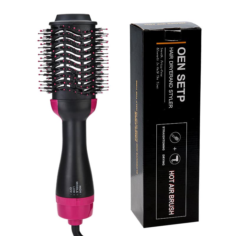 Cross-Border New Product Three-In-One Negative Ion Blow Dryer Straight Hair Dryer Hot Air Dryer Home Use Electric Blow Dryer