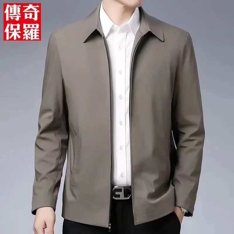Clearance Sale Hot Style Middle-Aged Men Thin Father's Clothing Top Men Outerwear Middle-Aged Casual Jacket Men
