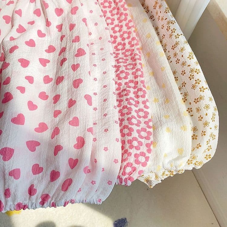 Girls' new summer anti-mosquito pants, Korean version of Western-style printed bloomers, baby summer trousers, children's versatile pants