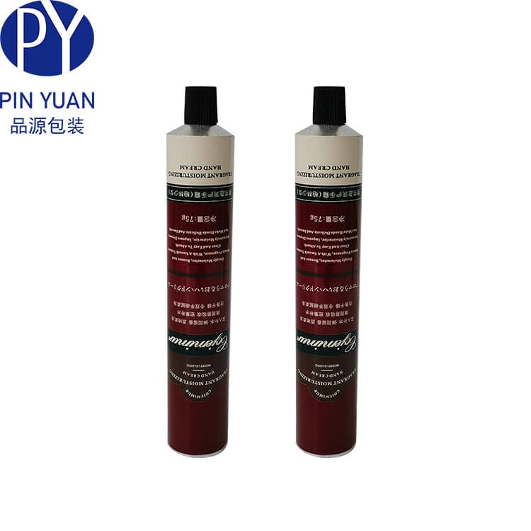 75ml cosmetic tube pure aluminum tube hand cream tube facial mask paste aluminum tube packaging pure aluminum metal tube
