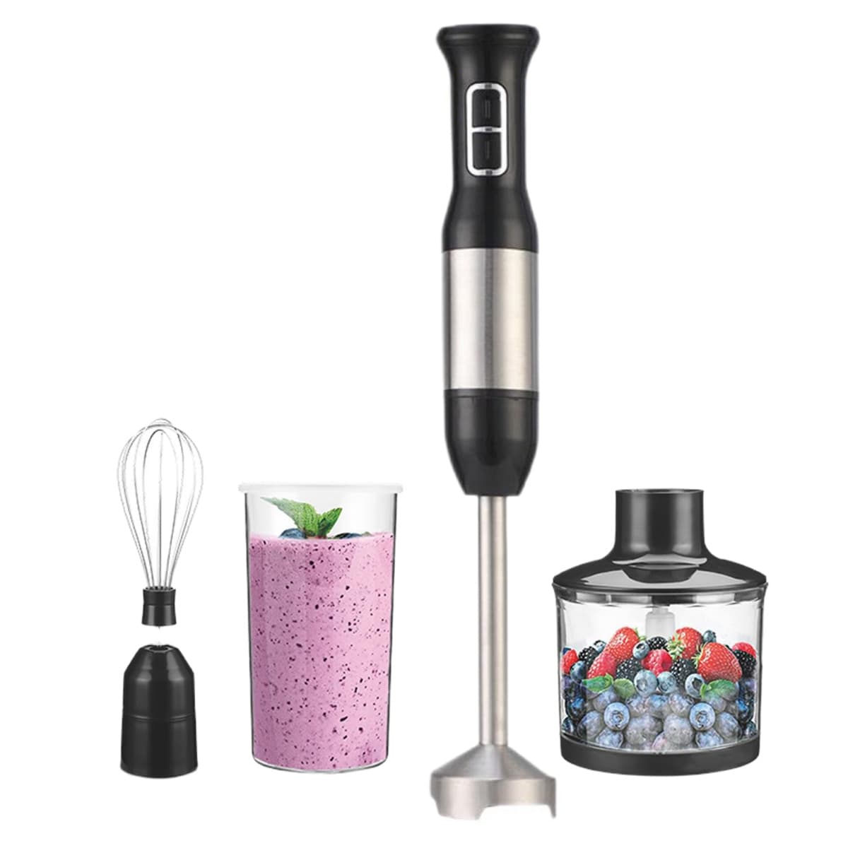 Cross-Border Household Multi-Functional Blender Baby Food Processor Small Grinder Meat Grinder Handheld Immersion Blender Stick Mixer