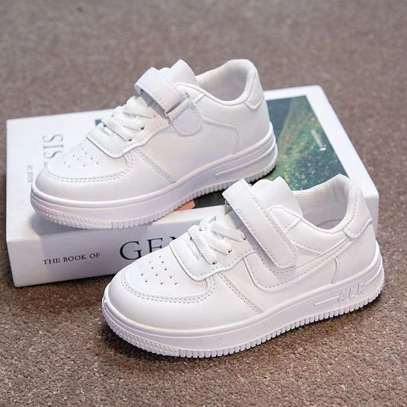 Children's Campus White Shoes 2023 Summer New Boys' Skate Shoes Soft-Soled Fashionable Big Kids' Elementary School Casual Shoes