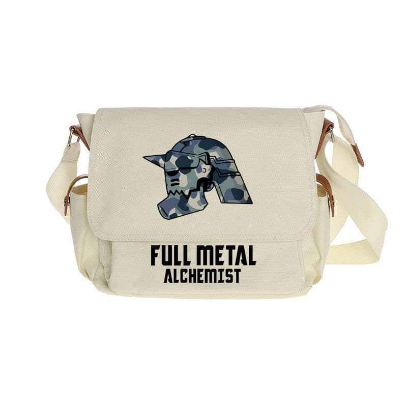 Show Luo Fullmetal Alchemist Backpack Youth Primary School Animation Student Shoulder Bag Messenger Bag Tuition School Bag