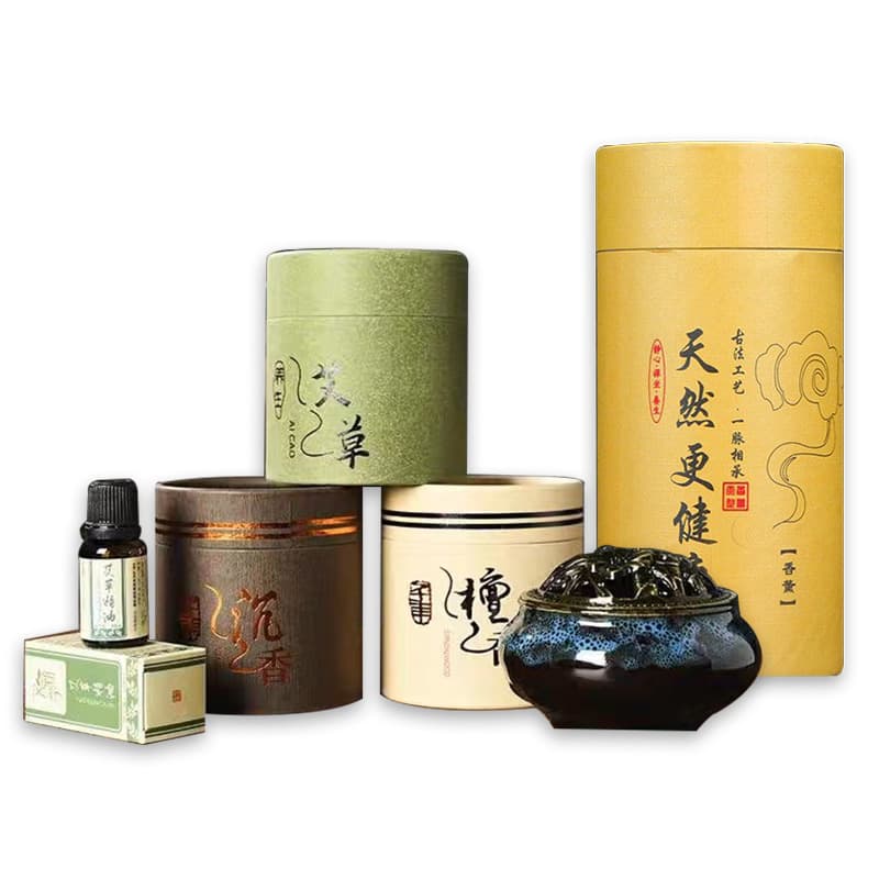 Laoshan sandalwood coil 4-hour incense natural agarwood and mugwort coil deodorizing hotel indoor non-mosquito repellent incense