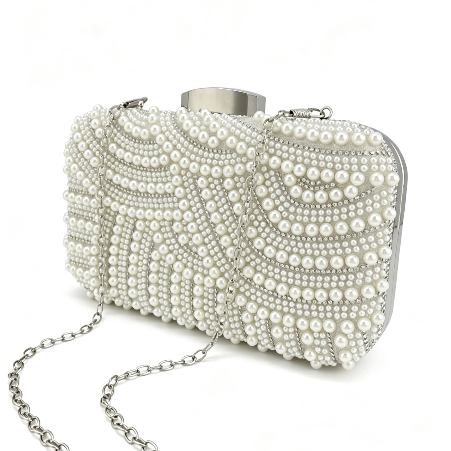 Amazon TK Xiyin temu European and American cross-border pearl dinner bag banquet dress bag ladies temperament clutch bag
