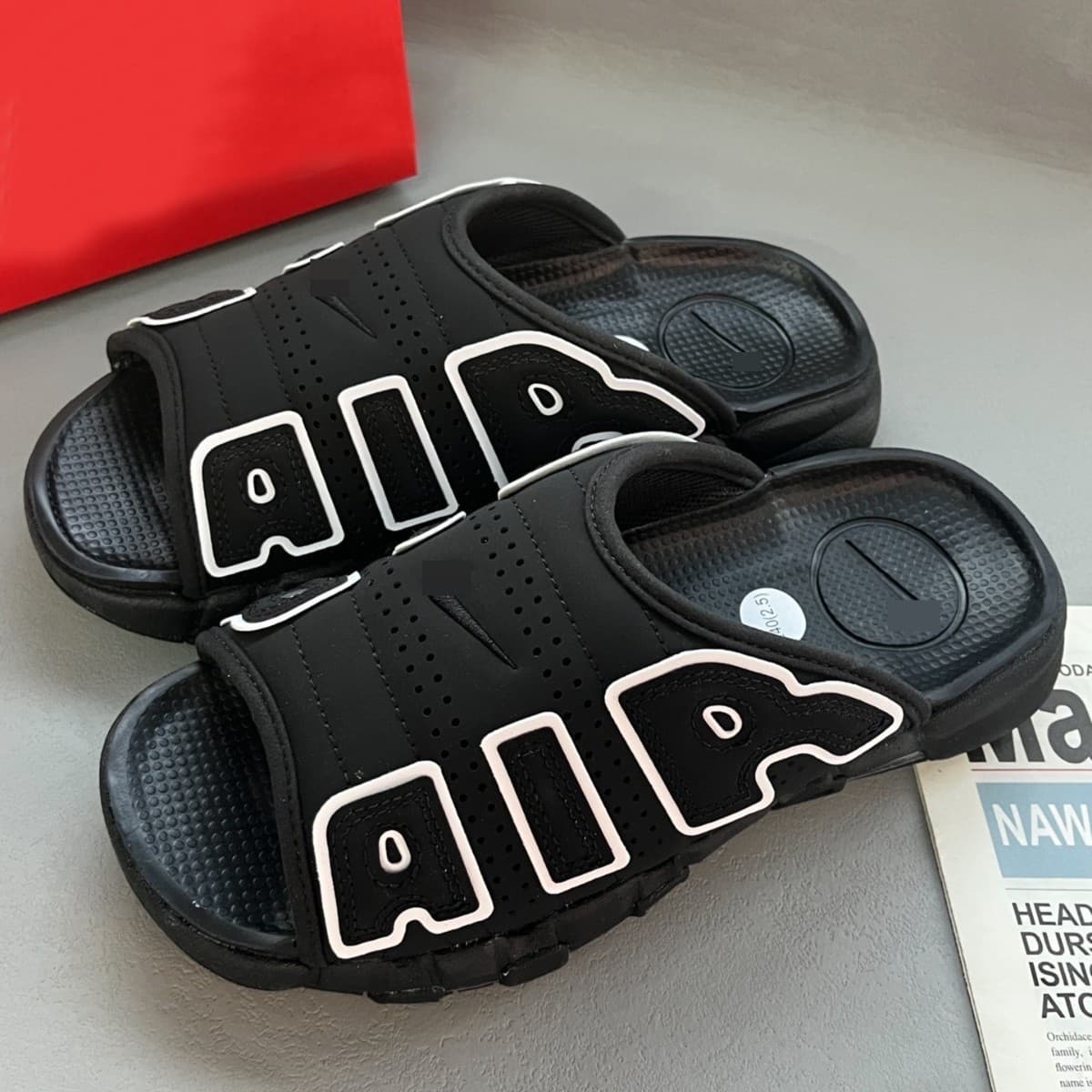 Putian Original Big Air Slides Summer Casual Fashion Anti-Slip Flip-Flops Letter Sports Slides for Men and Women