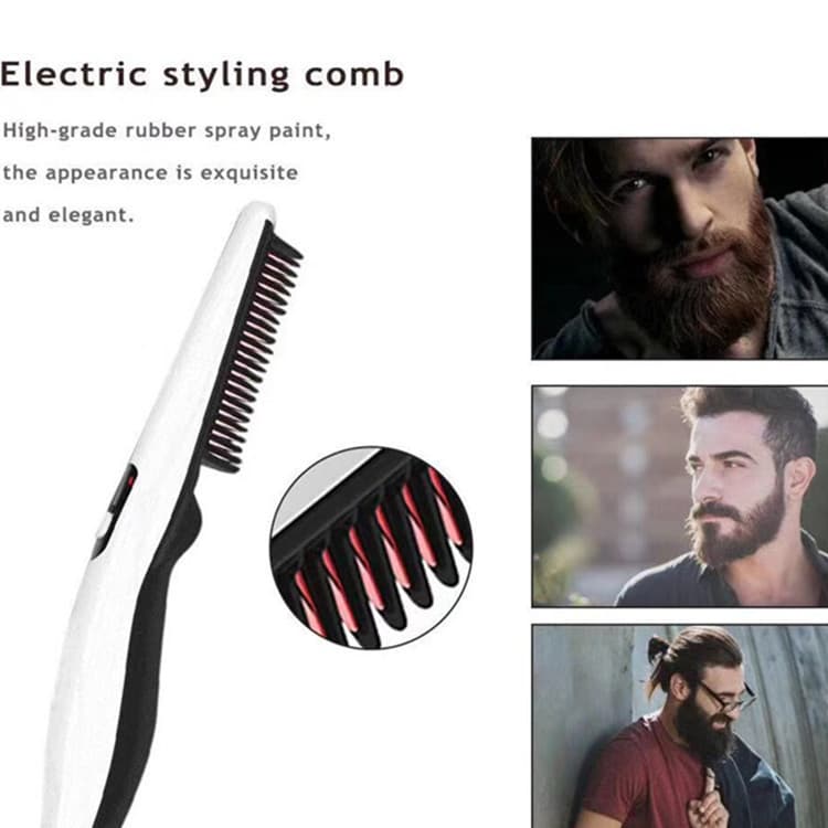 Cross-border Multifunctional Hair Styling Comb Straightening Comb Beard Comb M'Styler Gen 2 Men's Hair Styling Comb