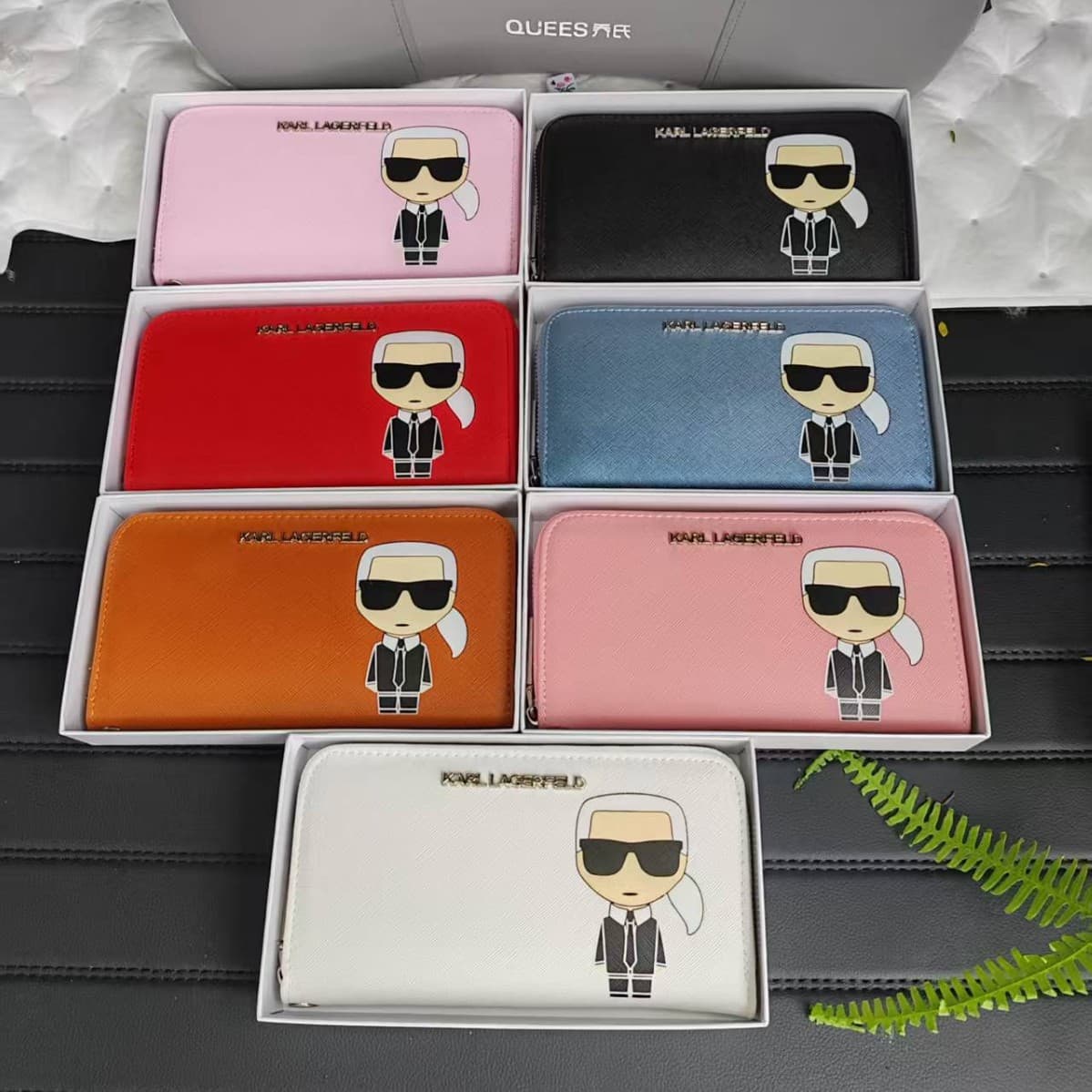 2024 foreign trade long cartoon personality wallet