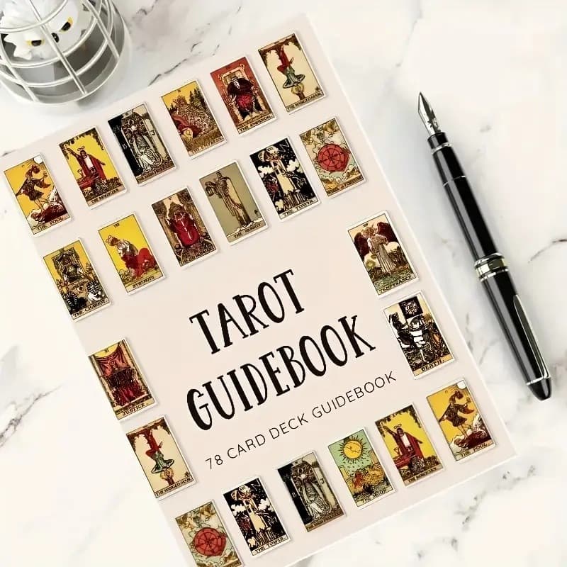 Cross-border new product TAROT GUIDEBOOK 78 CARD DECK GUIDEBOOK Tarot Guide Note Book
