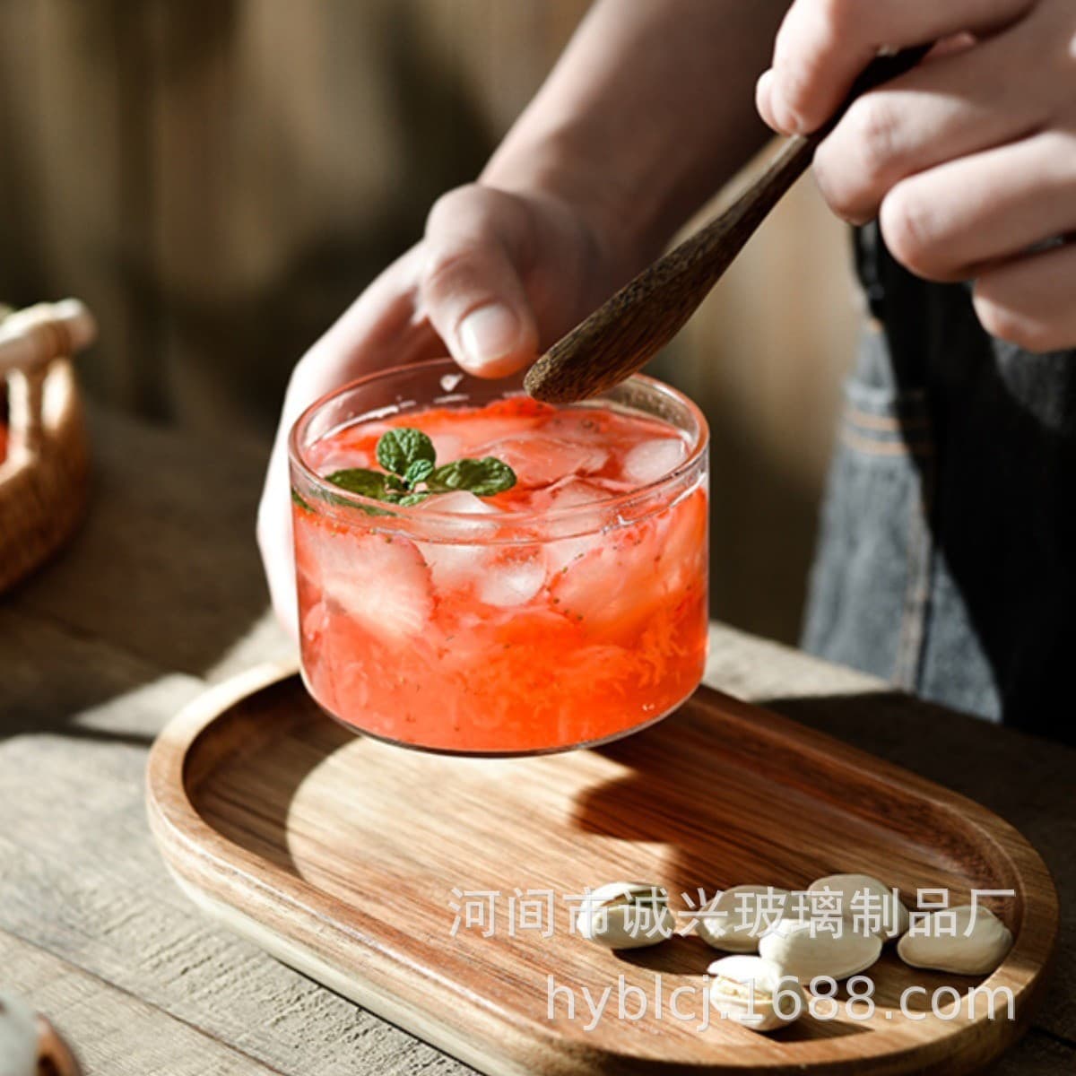 Baking pudding bowl glass ice cream cup ice cream bowl yogurt cup bird's nest bowl oven mold dessert glass bowl