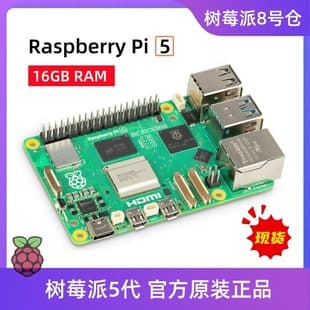 Raspberry Pi 5 Pi5 Development Board AI Kit Python Programming Linux Mini Computer Raspberry Pi 5