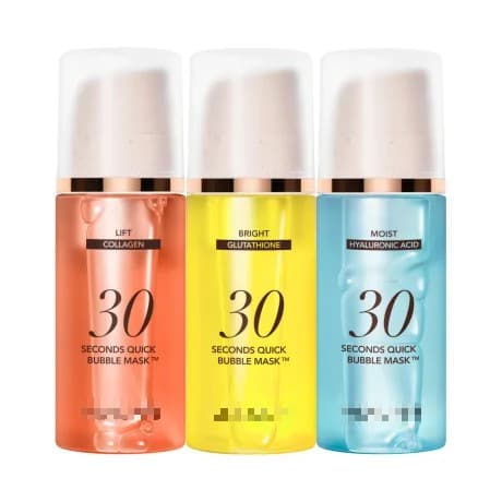In Stock Amazon Bestseller 30-Second No-Rinse Bubble Brightening Skin