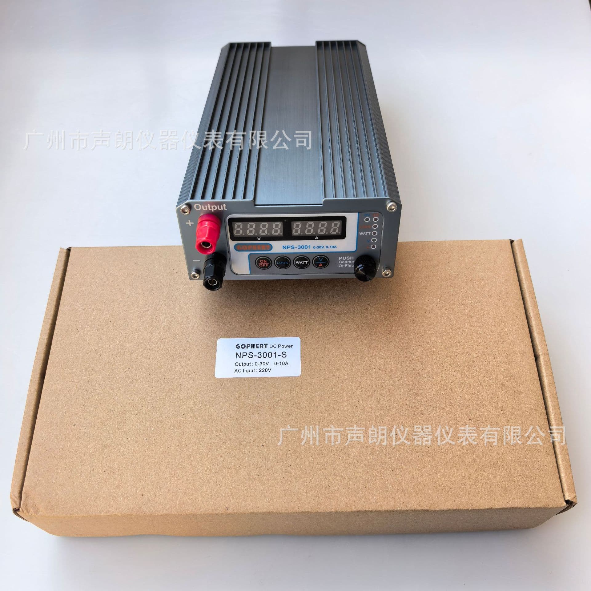 NPS3001 Digital Display DC Power Supply 30V 10A Portable Switching Power Supply Regulator