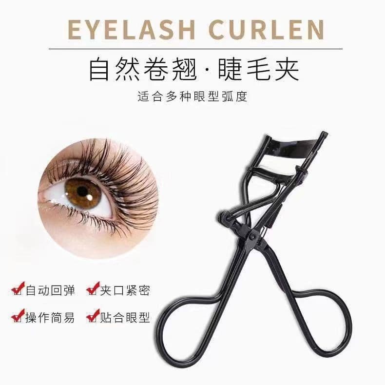 Eyelash Curler for Women – Natural Curl, Long-Lasting, No Pinching, Wide-Angle, Portable for Beginners