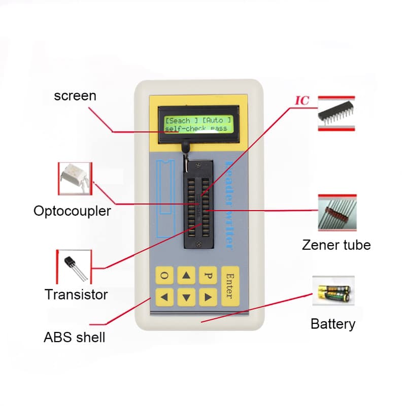 Integrated Circuit Tester IC Tester Transistor Integrated Circuit IC Tester
