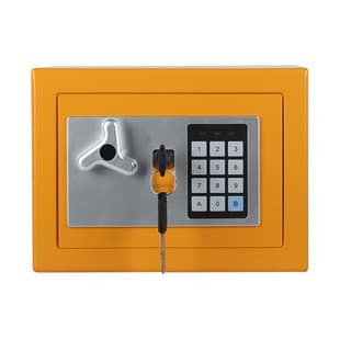 Chuanwei FS-17 Small Home Safe Security Box Password Safe for Bedroom Wardrobe with Key Lock