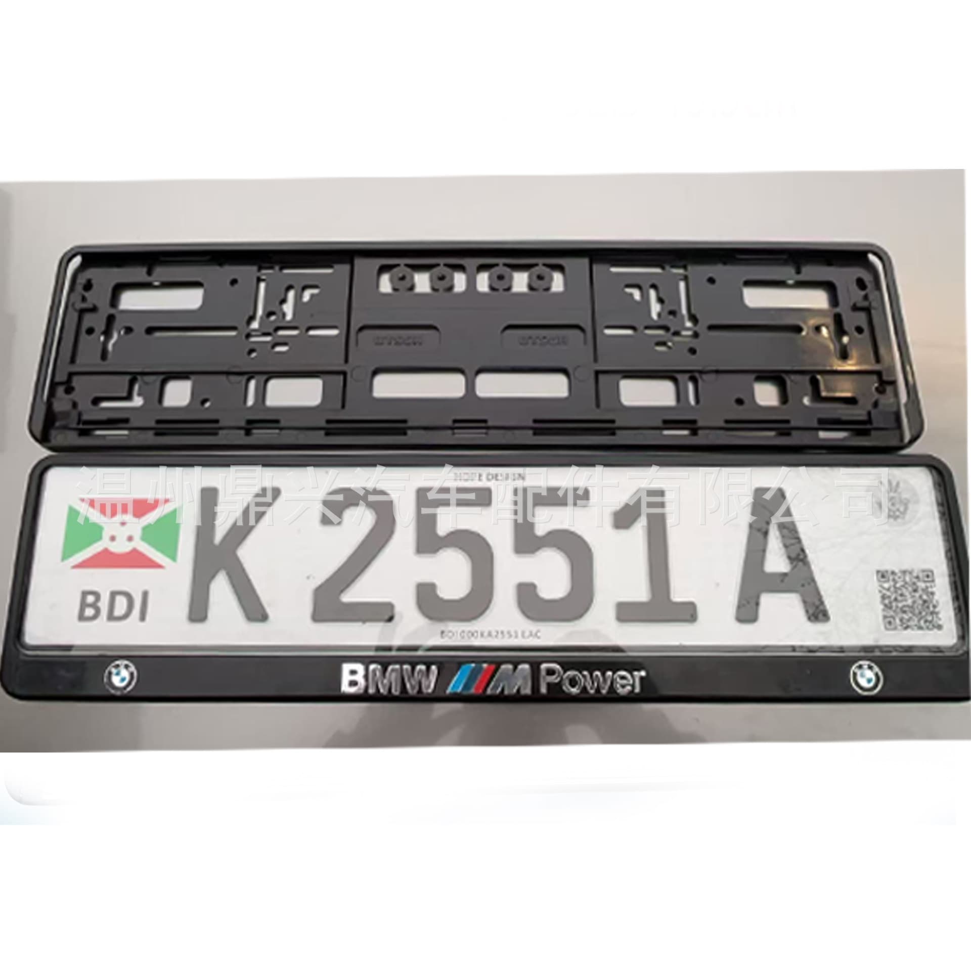 European License Plate Frame Plastic License Plate Holder for European Cars, In Stock at Source Factory