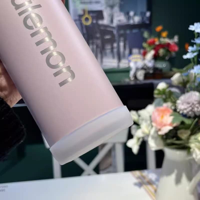 7.7cm Silicone Cup Sleeve Anti-slip Lulu 710ml Insulated Cup Coaster Bottom Protector Water Bottle Anti-slip Mat