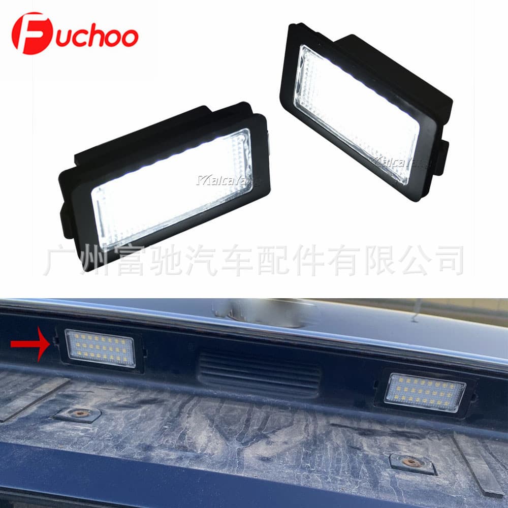 For BMW E38 7 Series 1995-2001 Car License Plate Light LED High Brightness White Light