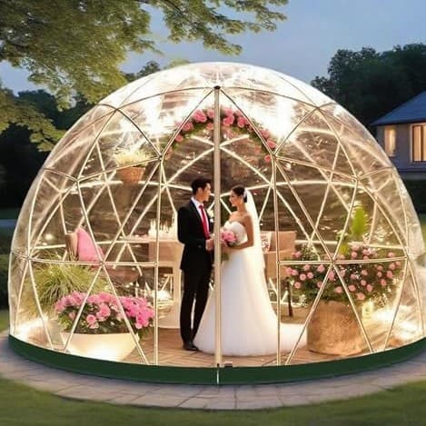 European Exhibition Starry Sky Tent Spherical Canopy Internet-Famous Transparent House Outdoor Camping Inflatable Hotel Homestay Tent