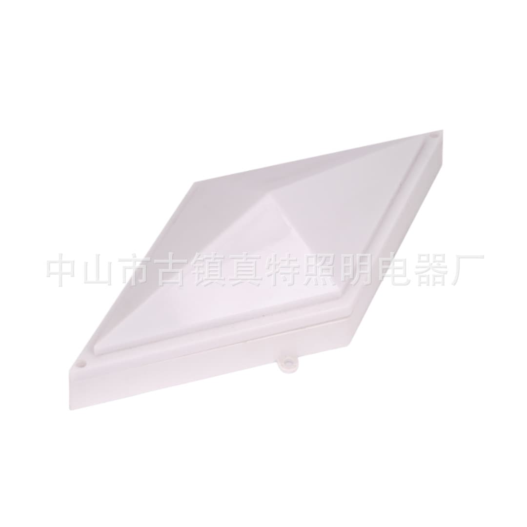 Source factory four-cornered star plastic base PC cover outdoor point light source housing, LED outdoor lighting decorative lamp