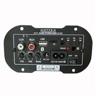 Factory Recommended 5 Inch 220V Home Multi-function USB/SD Card Bluetooth 12V 24V Car Subwoofer Audio Amplifier Board