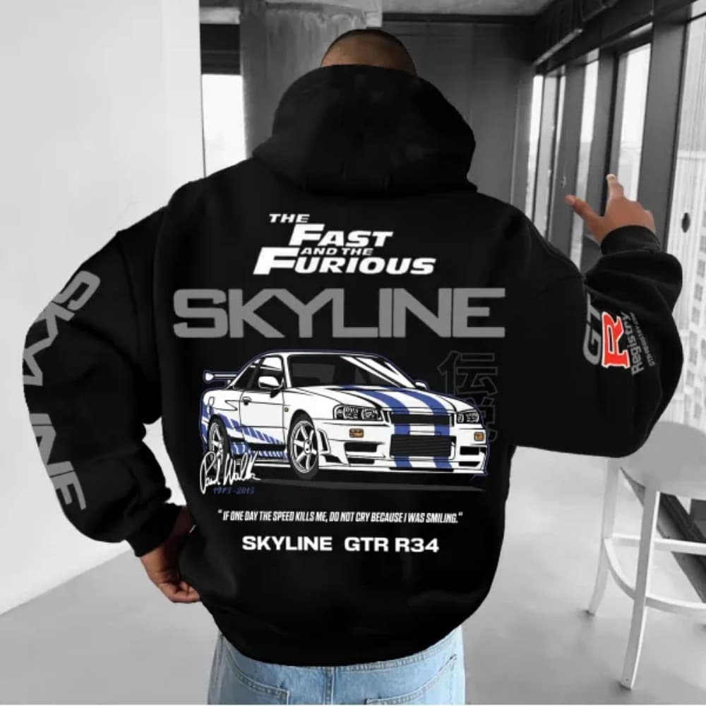 The Latest Men's Fashion Popular 3D Printed Hoodie Long Sleeve