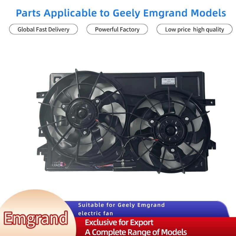 Warranty Automobile Parts Geely Emgrand Electronic Fan 1016014213