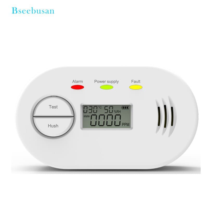 Cross-border trade carbon monoxide alarm, CO detector, battery-operated indoor/home alarm