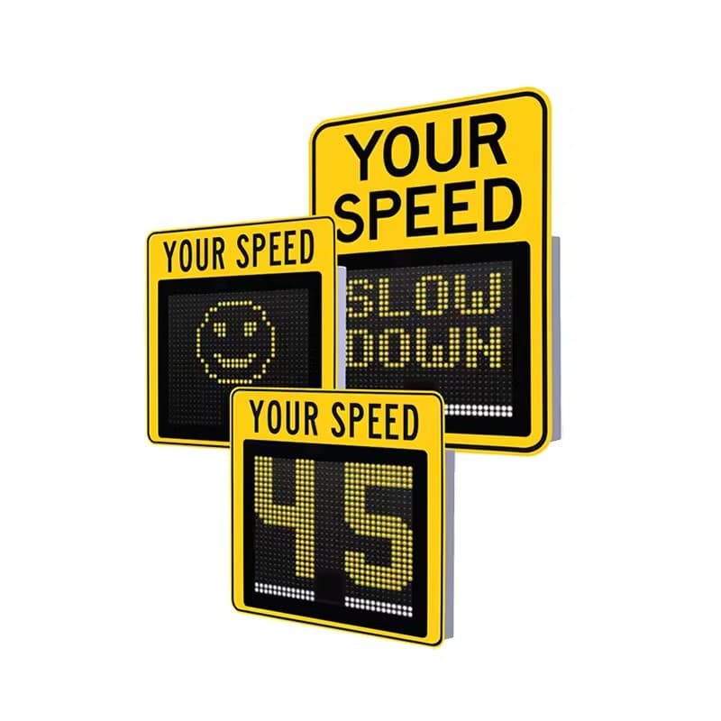 Customizable cross-border sourcing steel casing; customizable foreign trade radar speed measuring device; section radar speed measuring screen; road speed measurement.