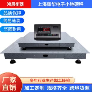 High-Precision Yaohua Floor Scale Electronic Small Platform Scale 3 Ton Industrial Weighing Scale with Ramp for Livestock