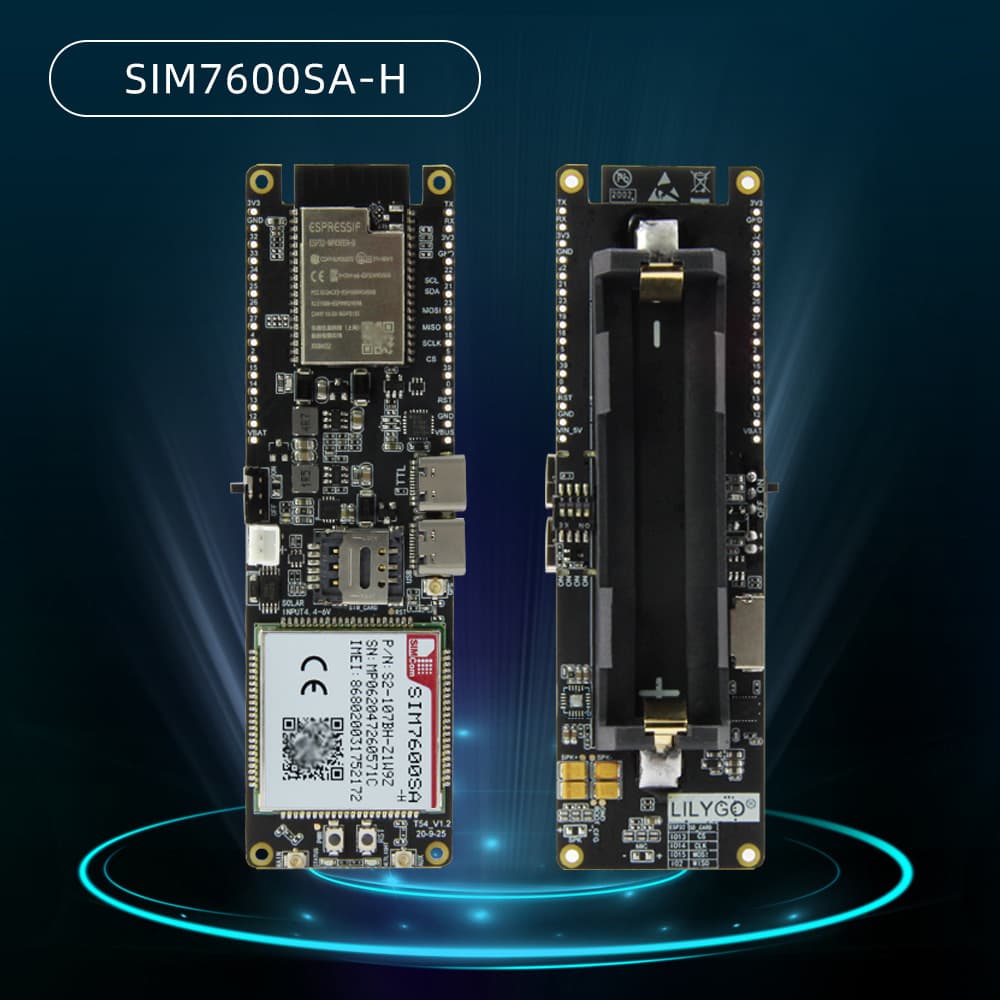 LILYGO® SIM7600SA-H ESP32 4G LTE Cat4 BeiDou GPS Dual-Frequency Positioning